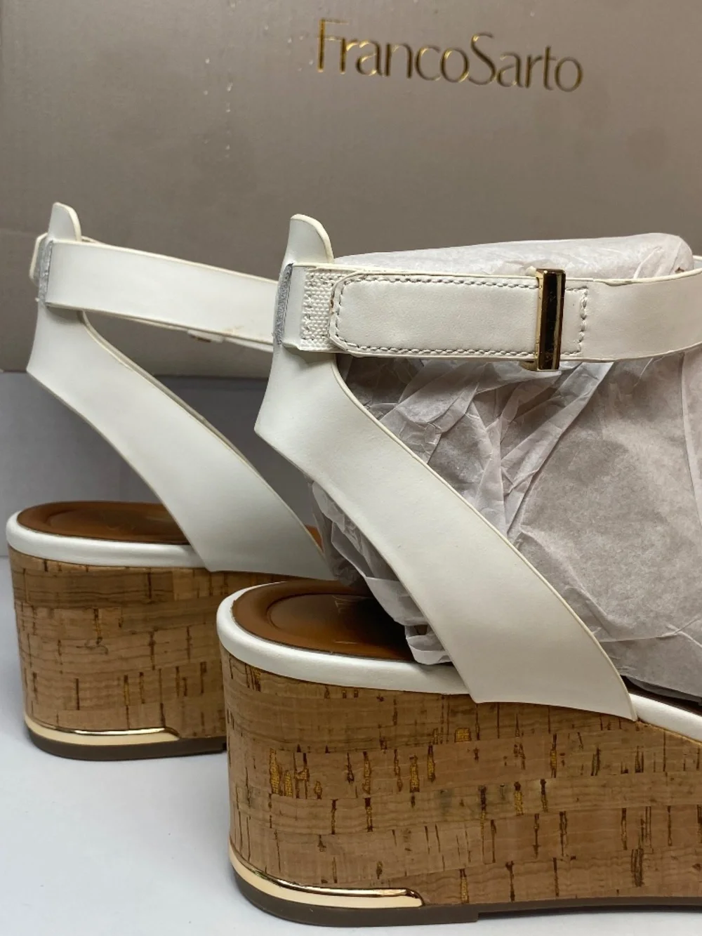 Franco Sarto Women's Primrose Wedge Sandals Size 8M NIB